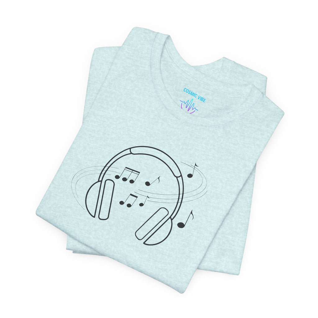 Music Headphones black logo