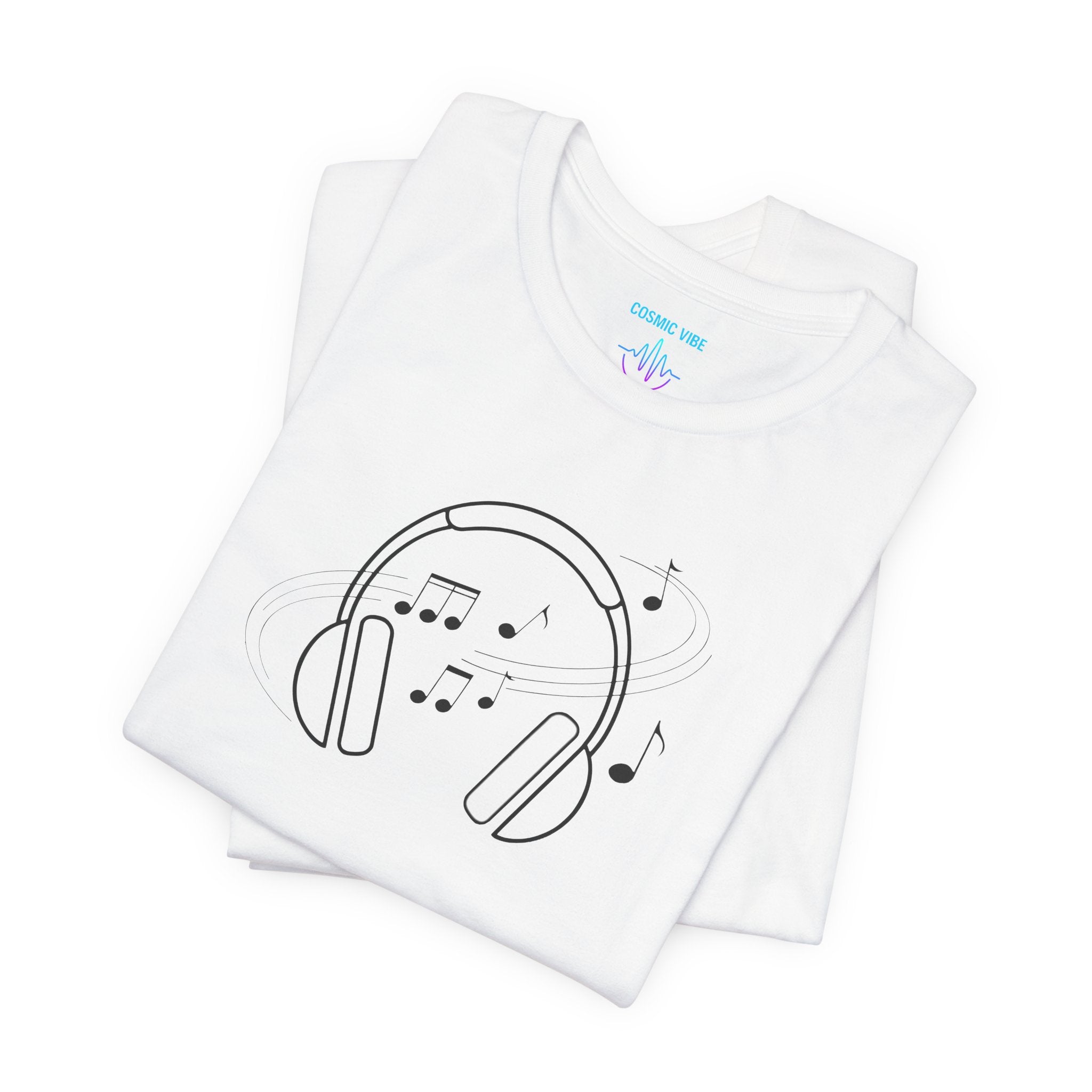 Music Headphones black logo