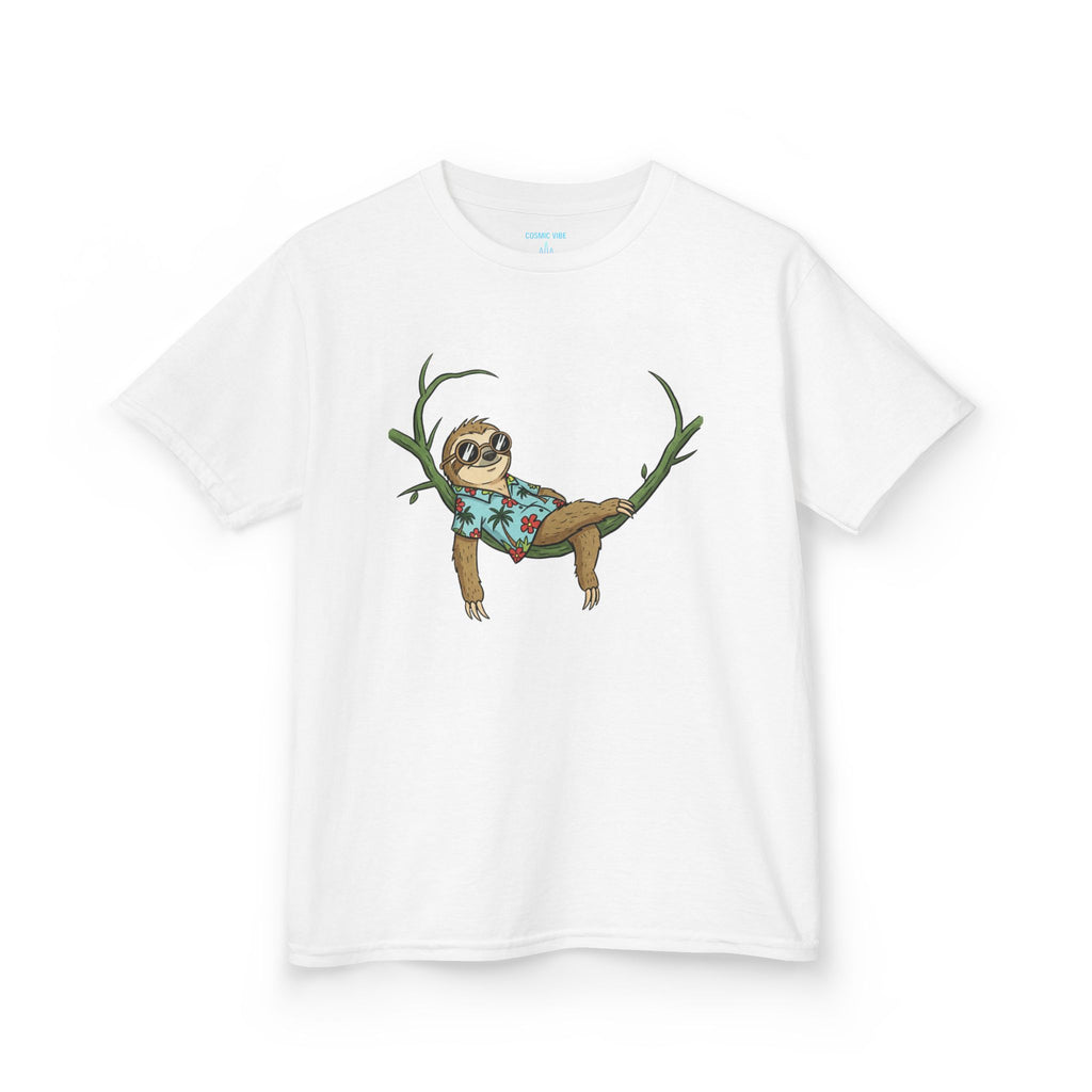 Chilling Sloth kids tee