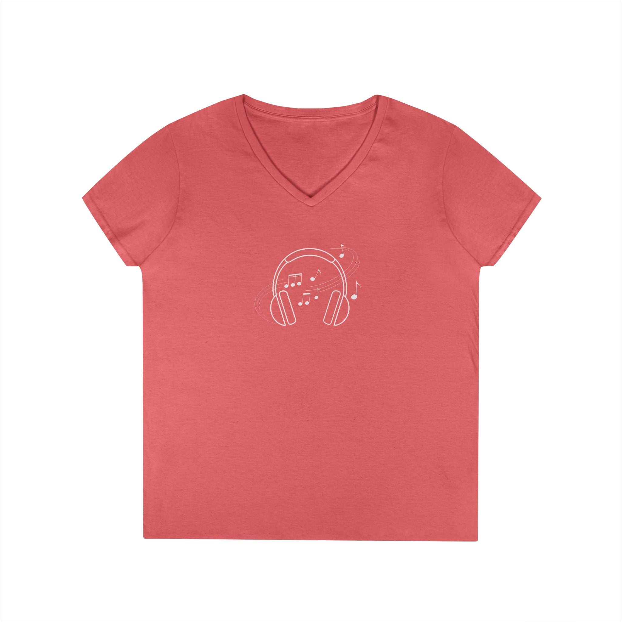Music Headphones V-Neck