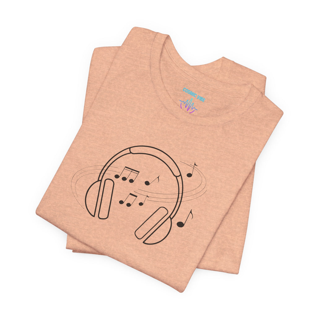 Music Headphones black logo