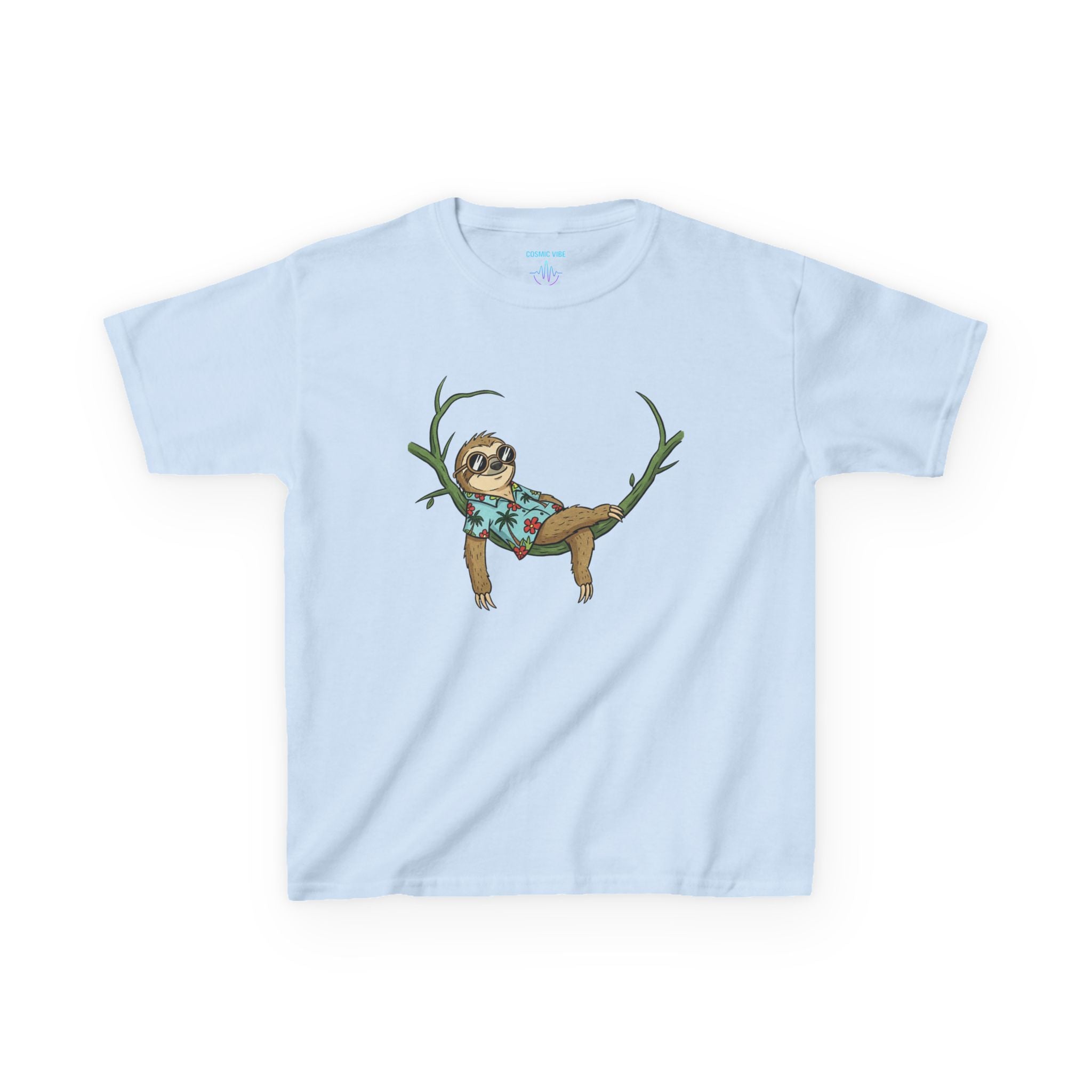 Chilling Sloth kids tee