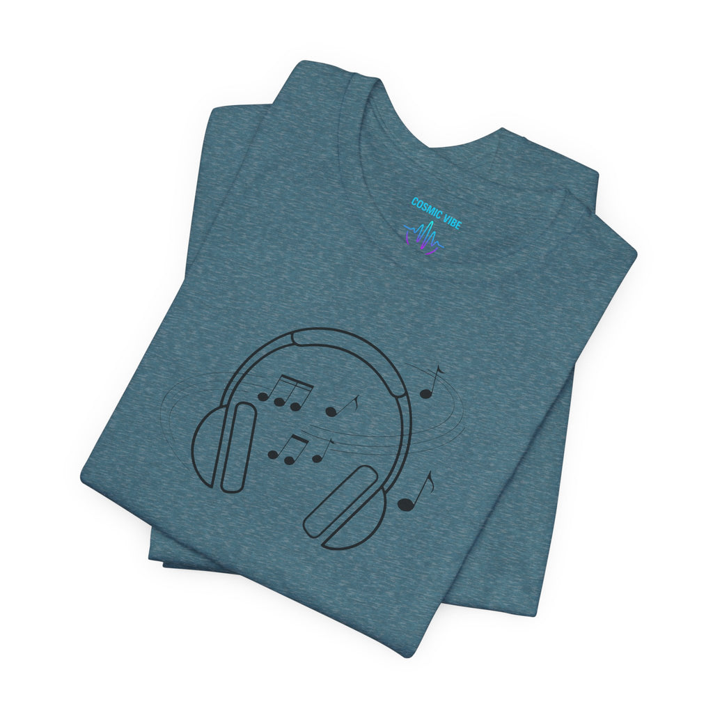 Music Headphones black logo