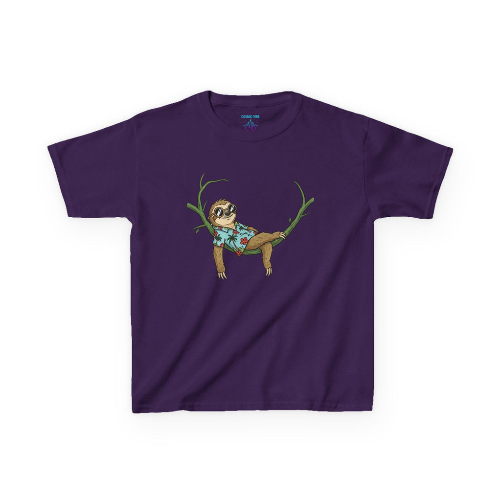 Chilling Sloth kids tee
