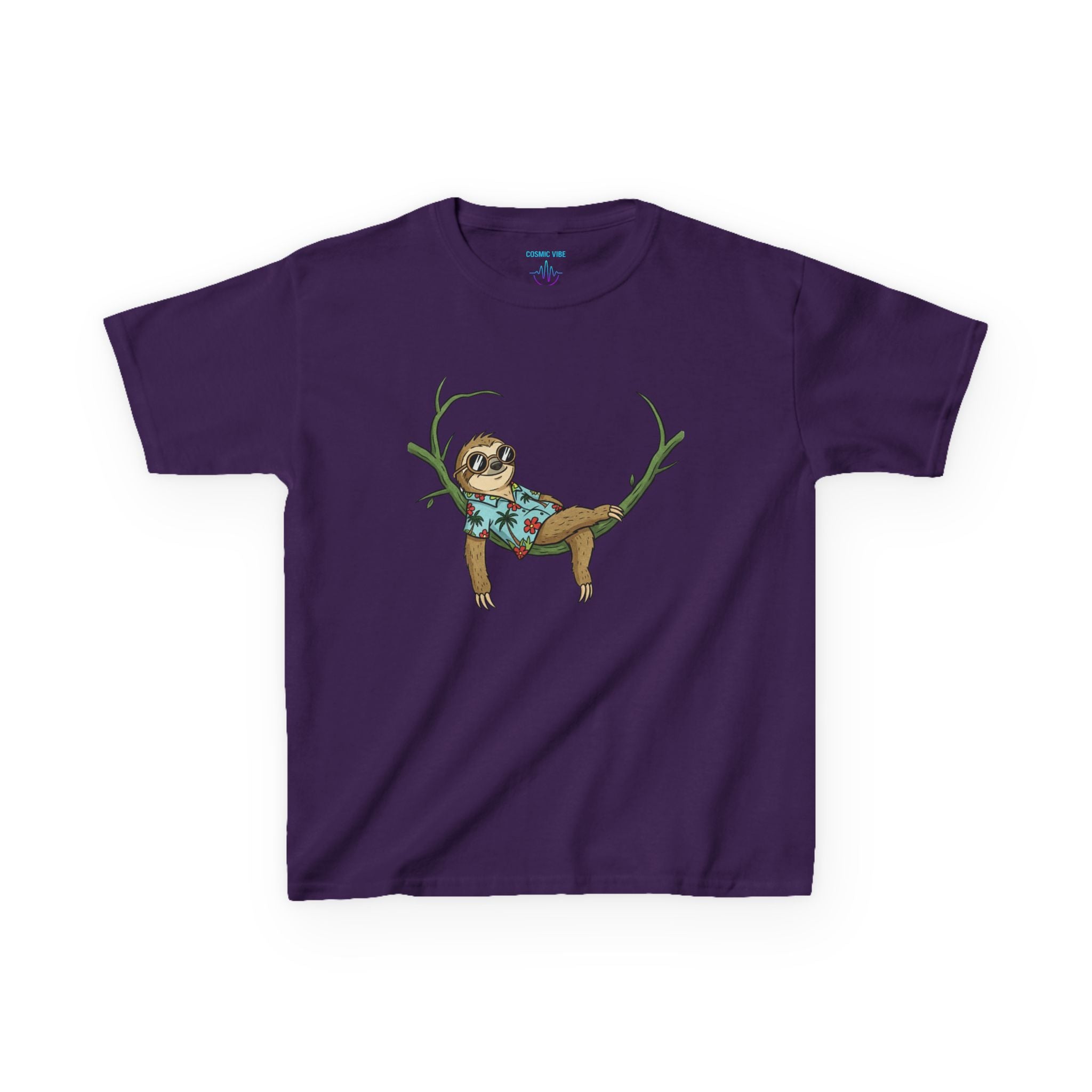 Chilling Sloth kids tee