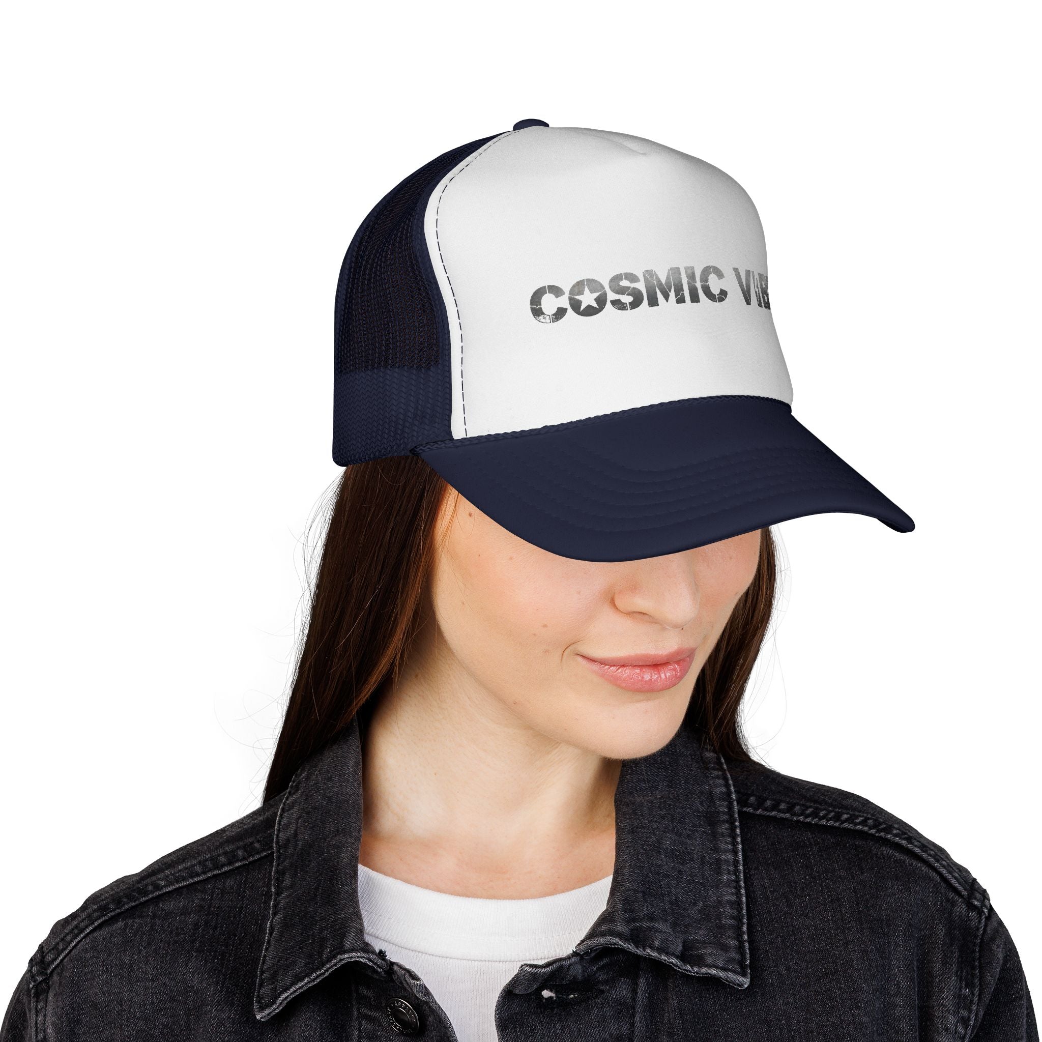 Stencil Trucker Cap