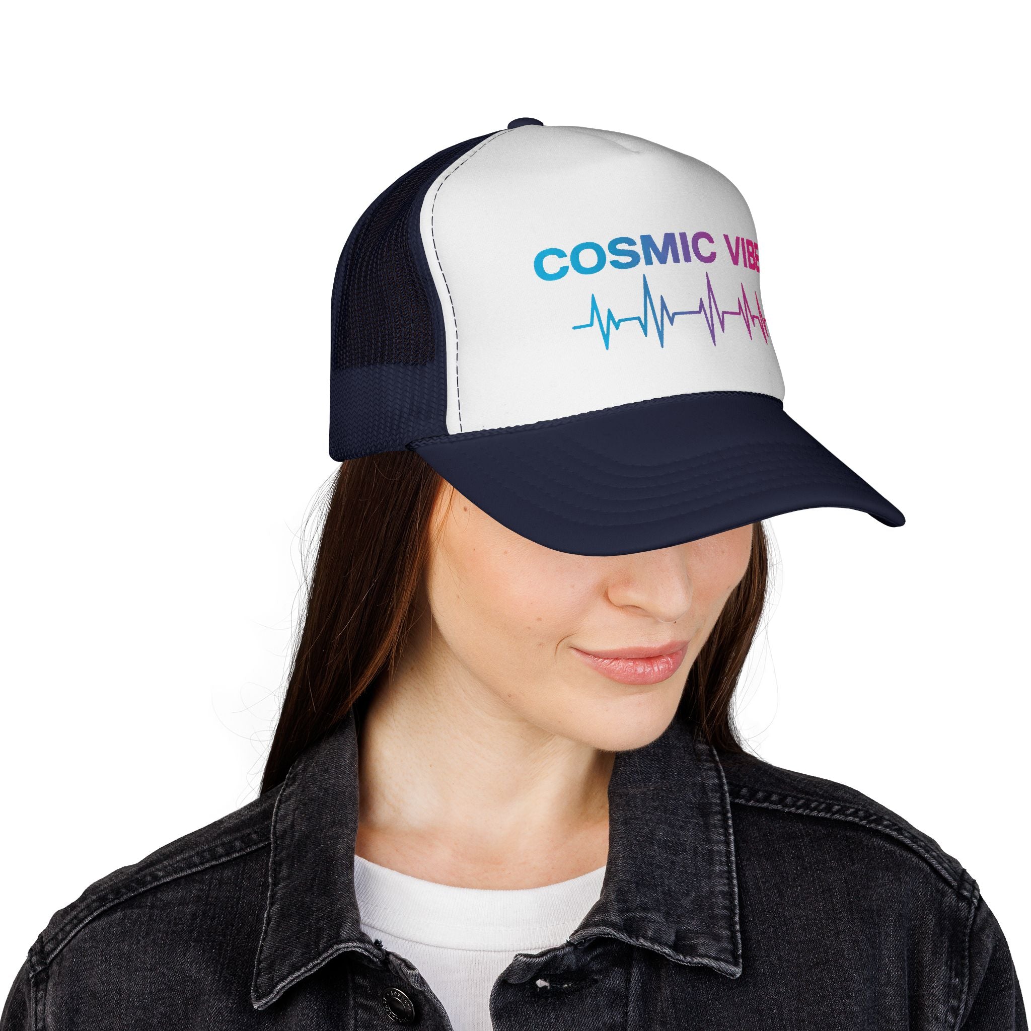 Cosmic Wave Trucker Cap