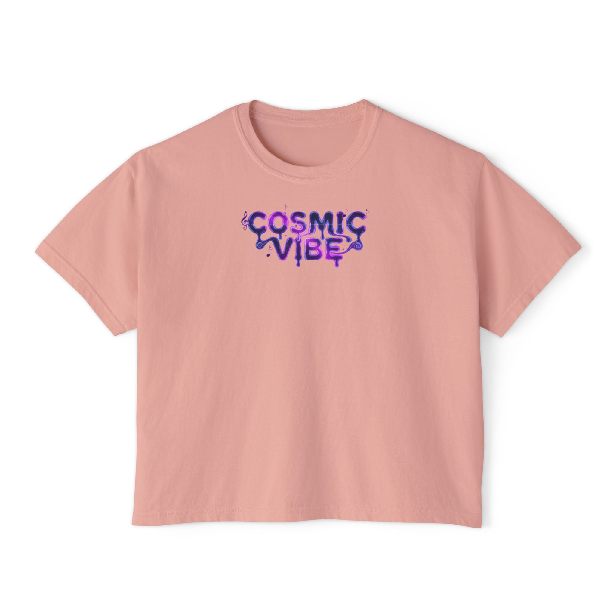 Psychedelic Vibe Boxy Tee