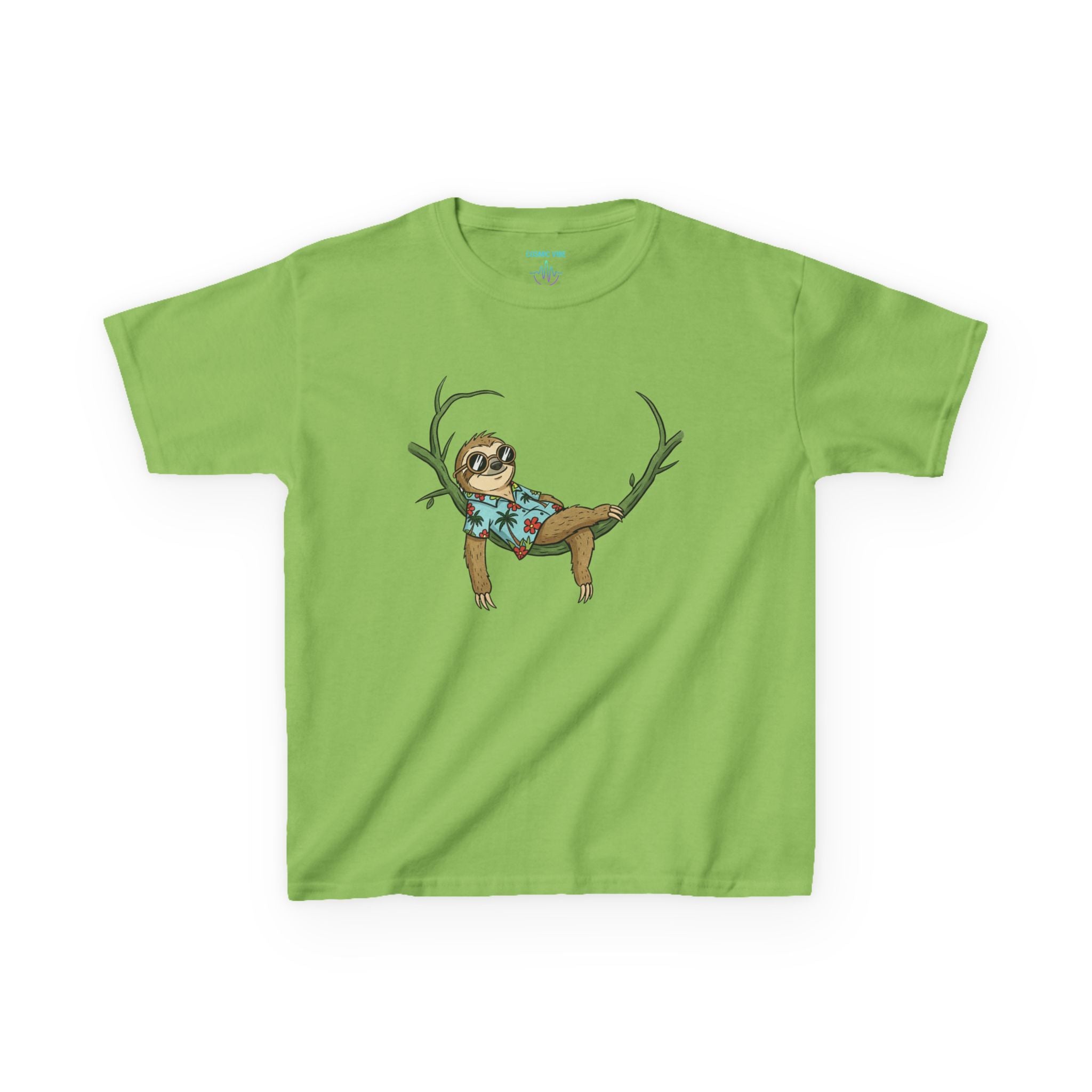 Chilling Sloth kids tee