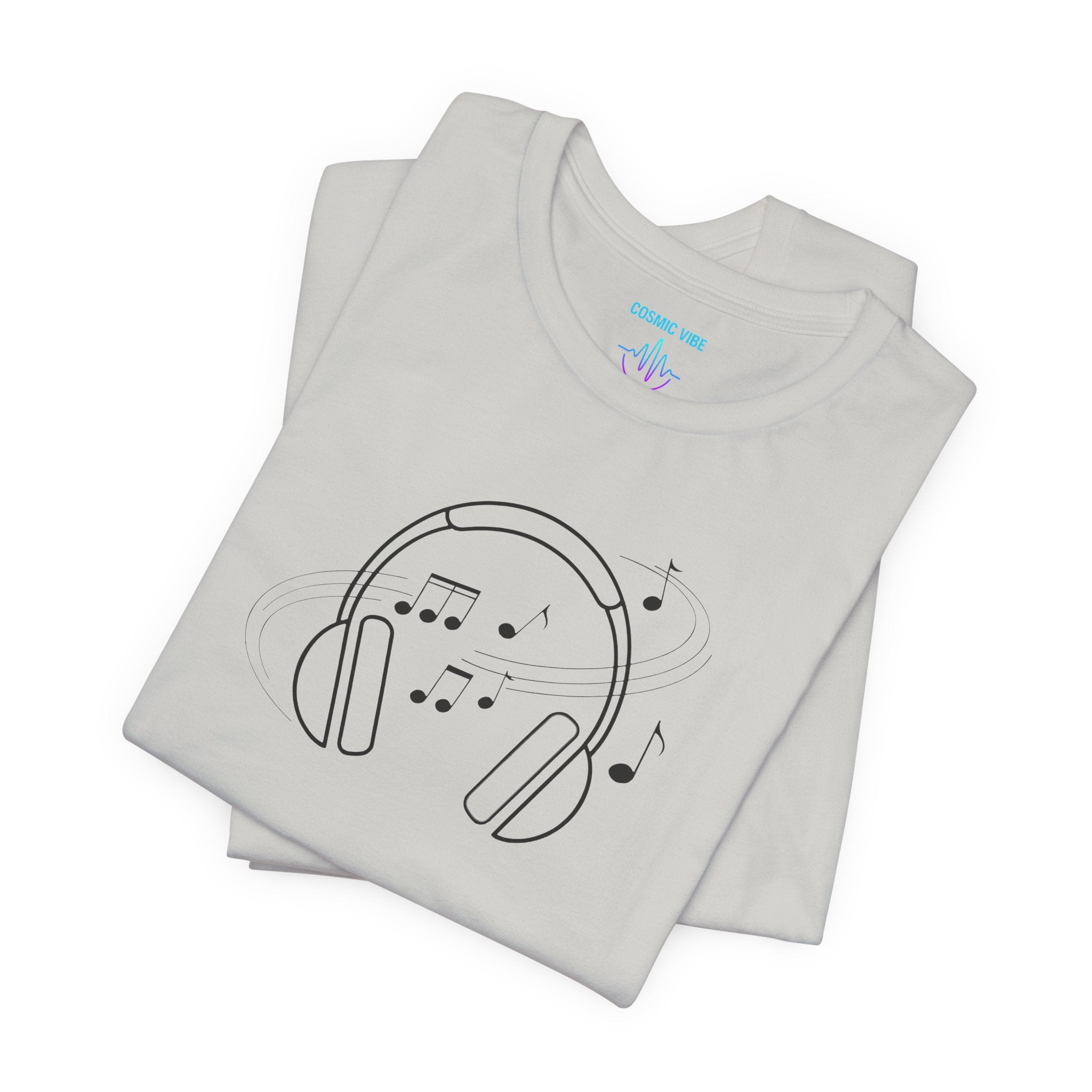 Music Headphones black logo