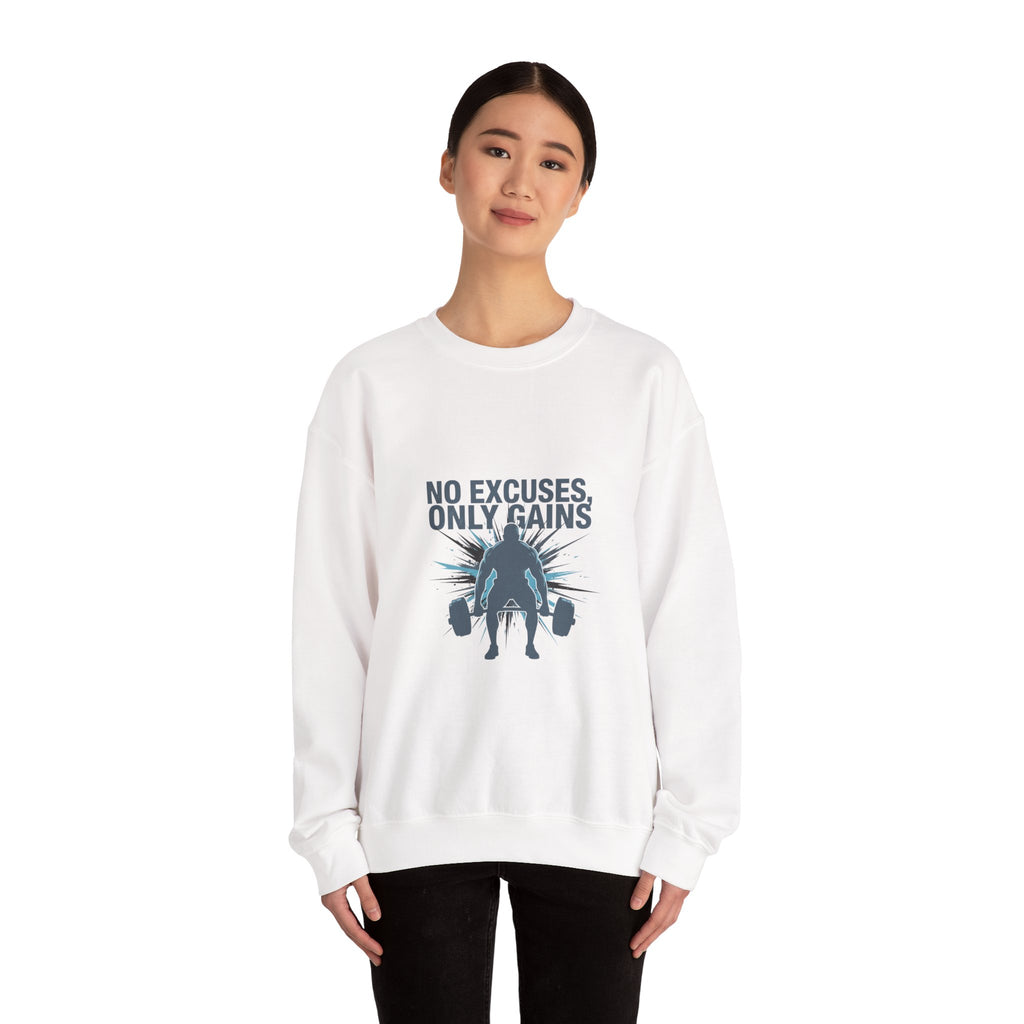 No Excuses Only Gains Sweatshirt