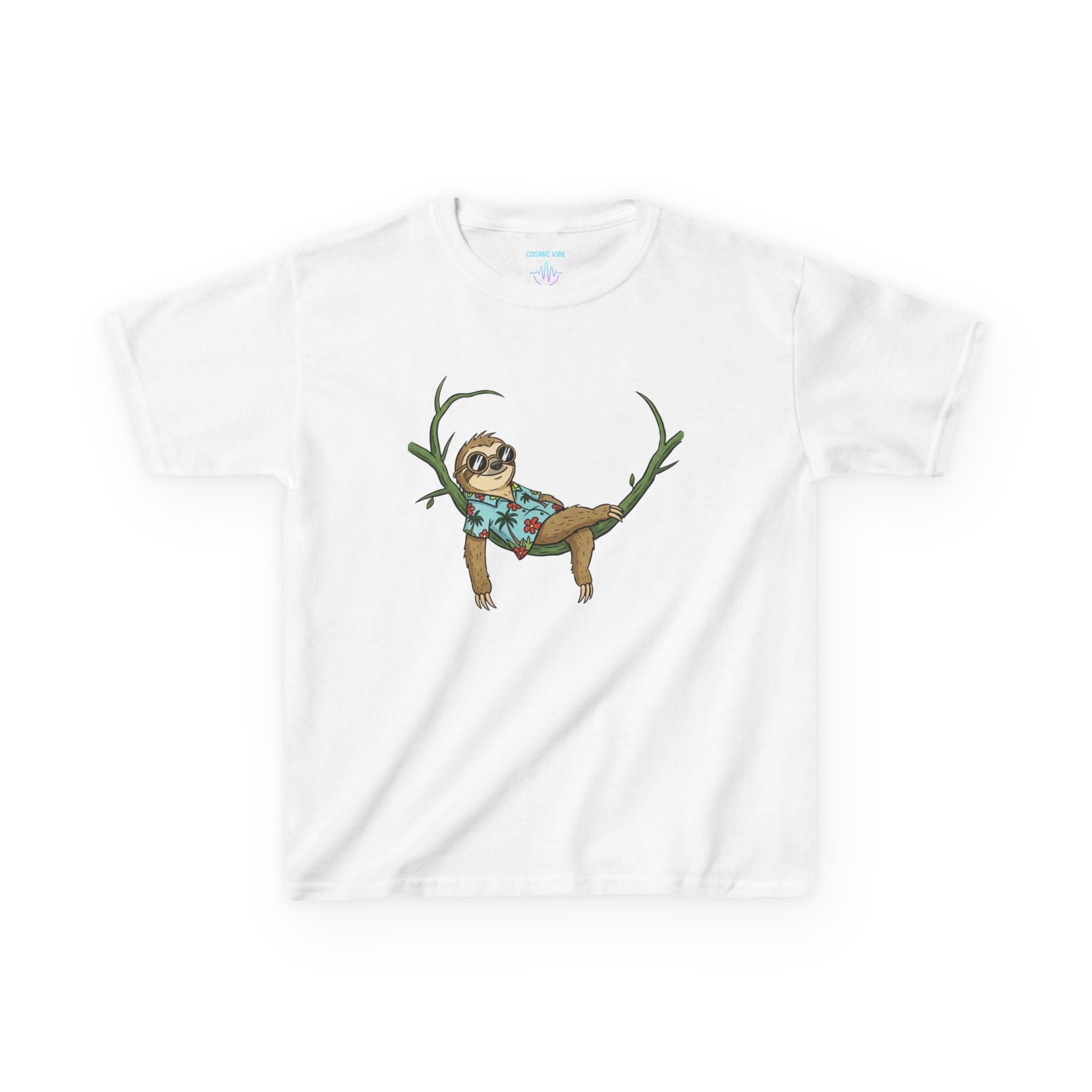 Chilling Sloth kids tee