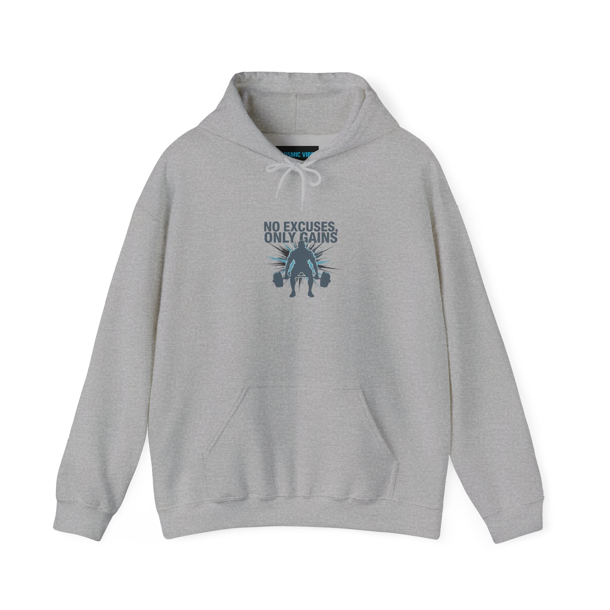 No Excuses Only Gains Hooded