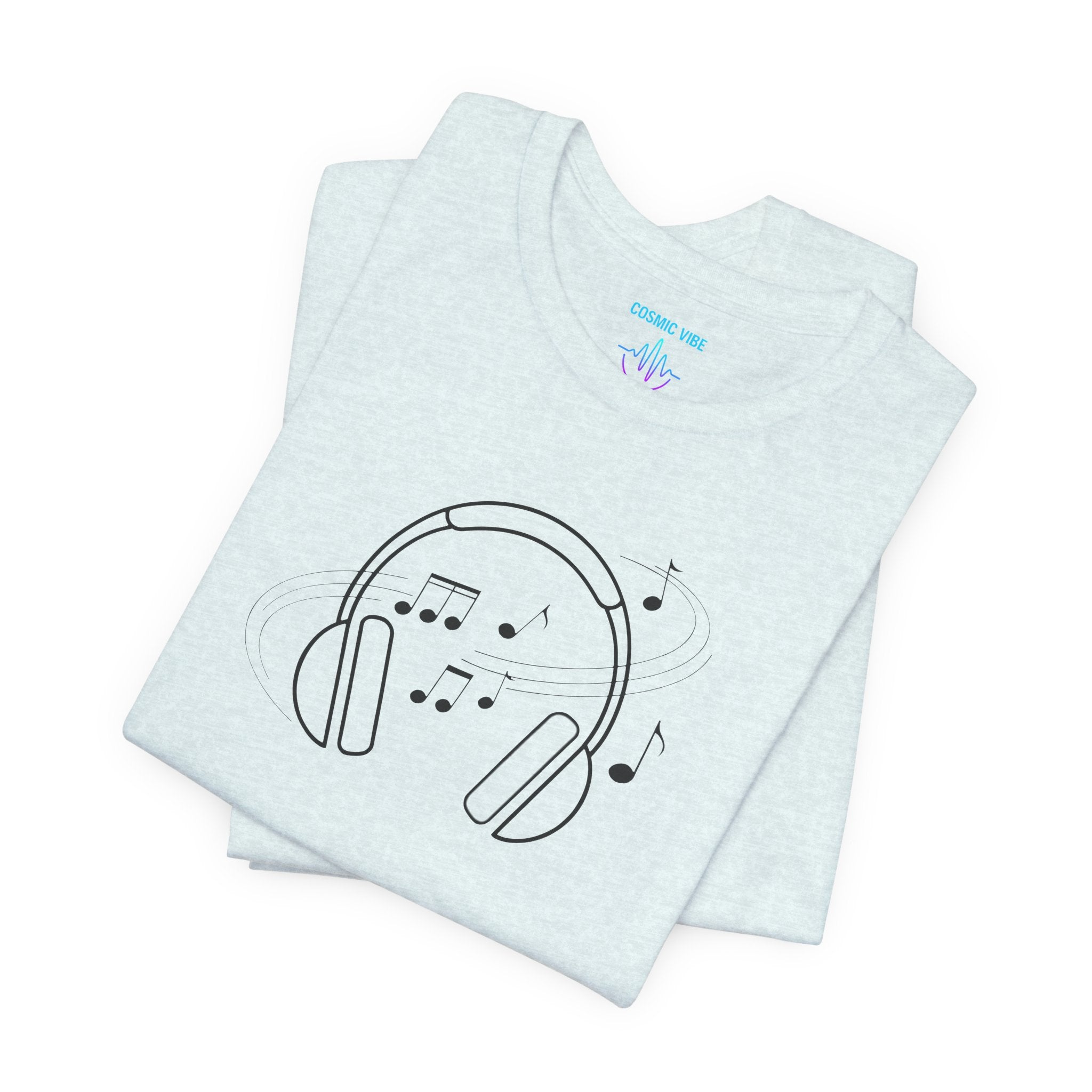 Music Headphones black logo