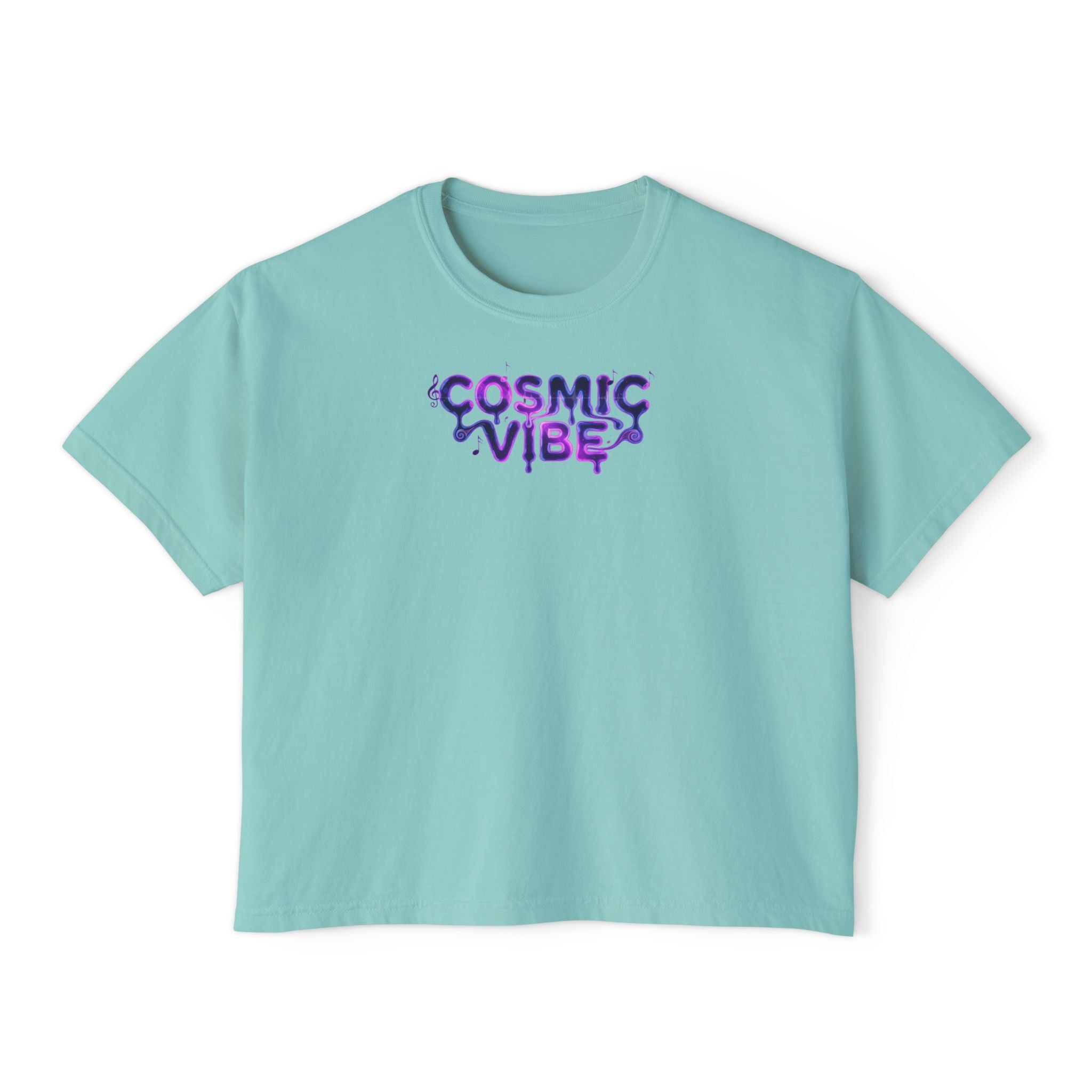 Psychedelic Vibe Boxy Tee