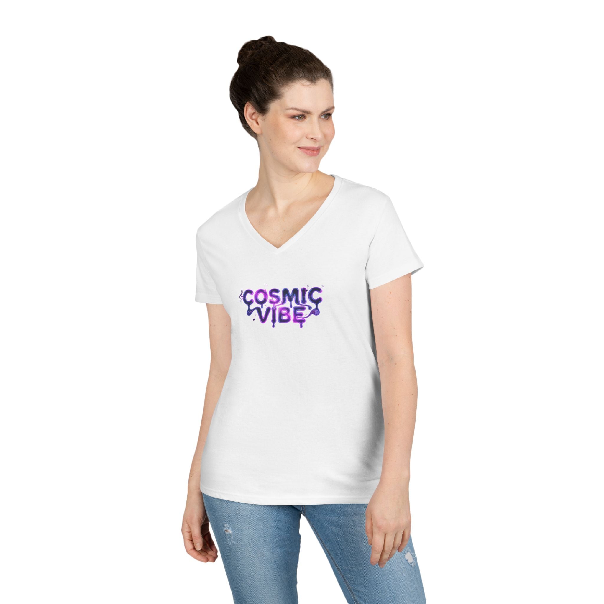 Psychedelic Vibe V-neck