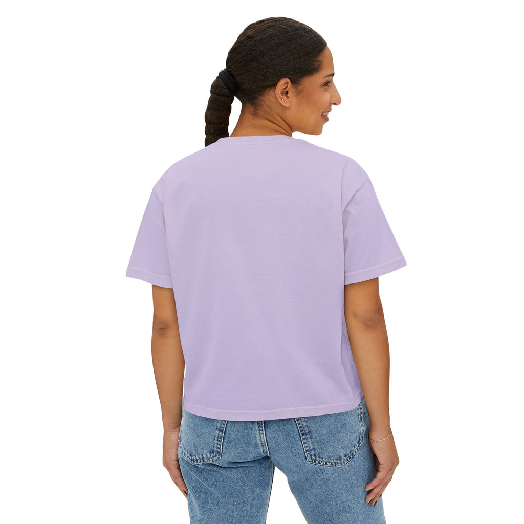 Psychedelic Vibe Boxy Tee