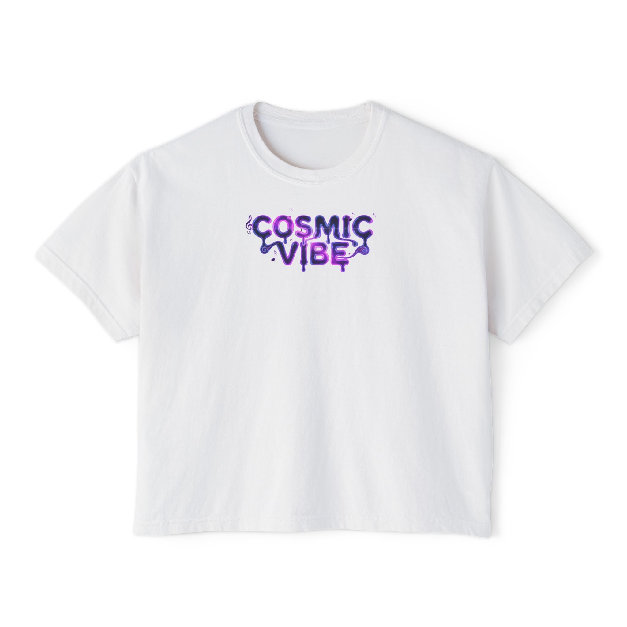 Psychedelic Vibe Boxy Tee