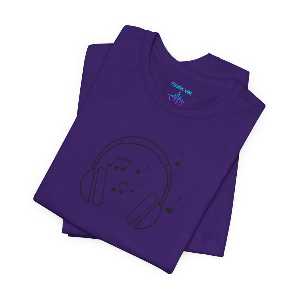 Music Headphones black logo