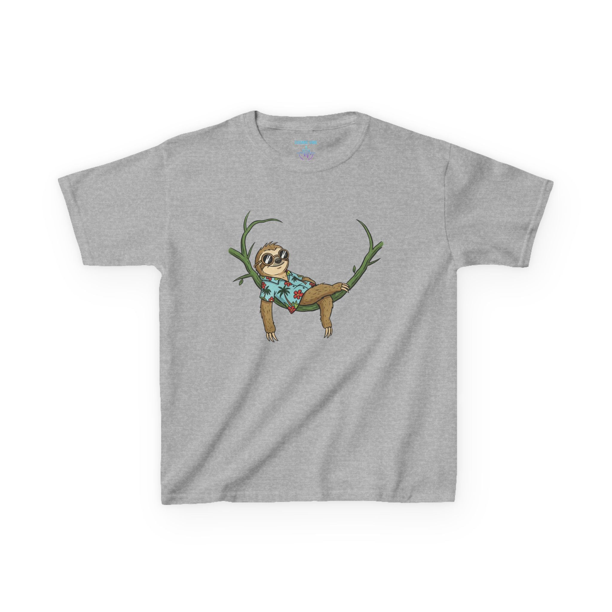 Chilling Sloth kids tee