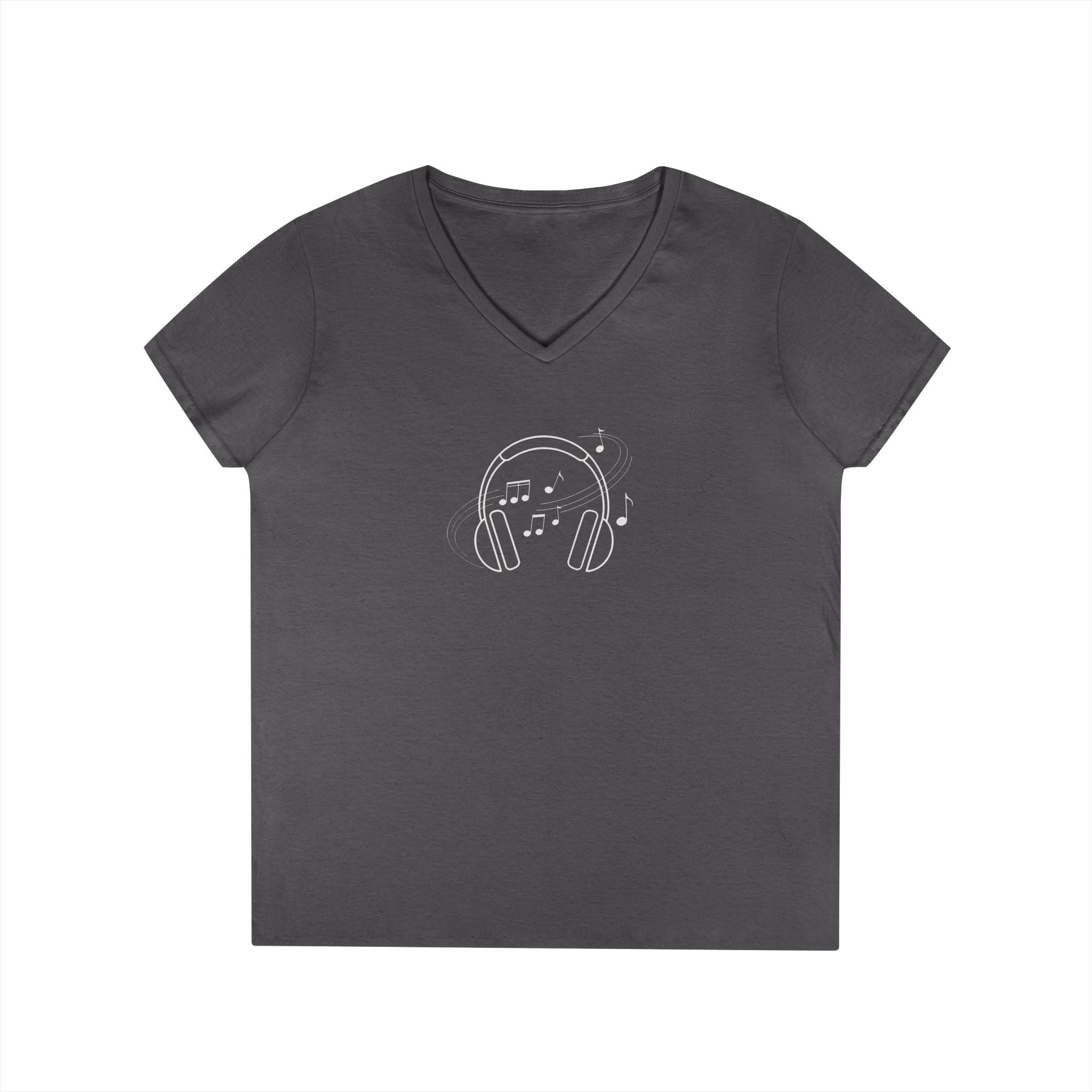 Music Headphones V-Neck
