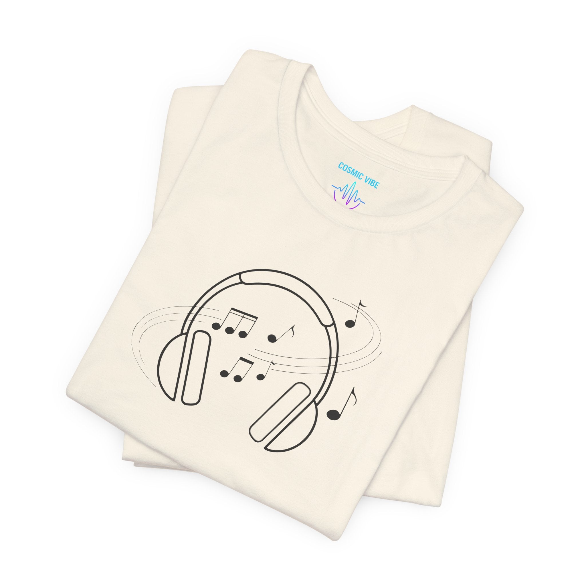 Music Headphones black logo