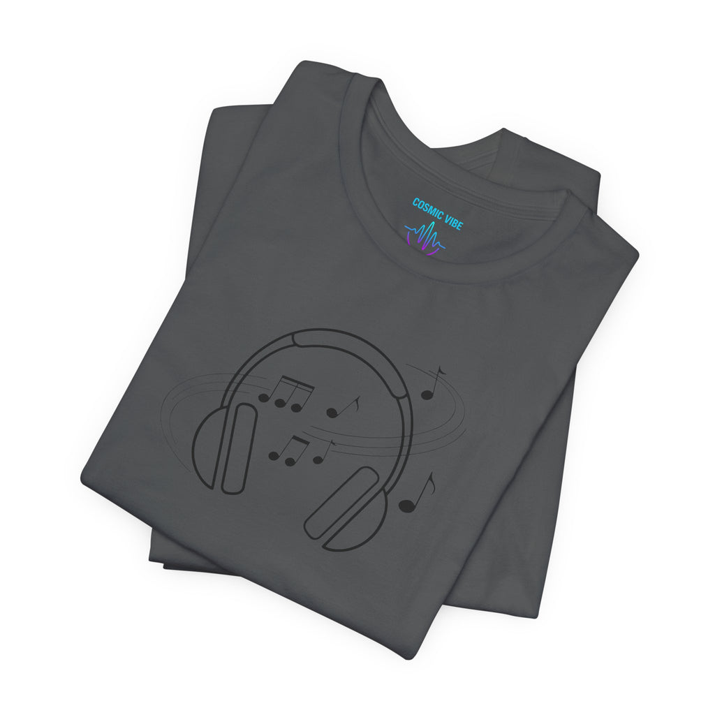 Music Headphones black logo