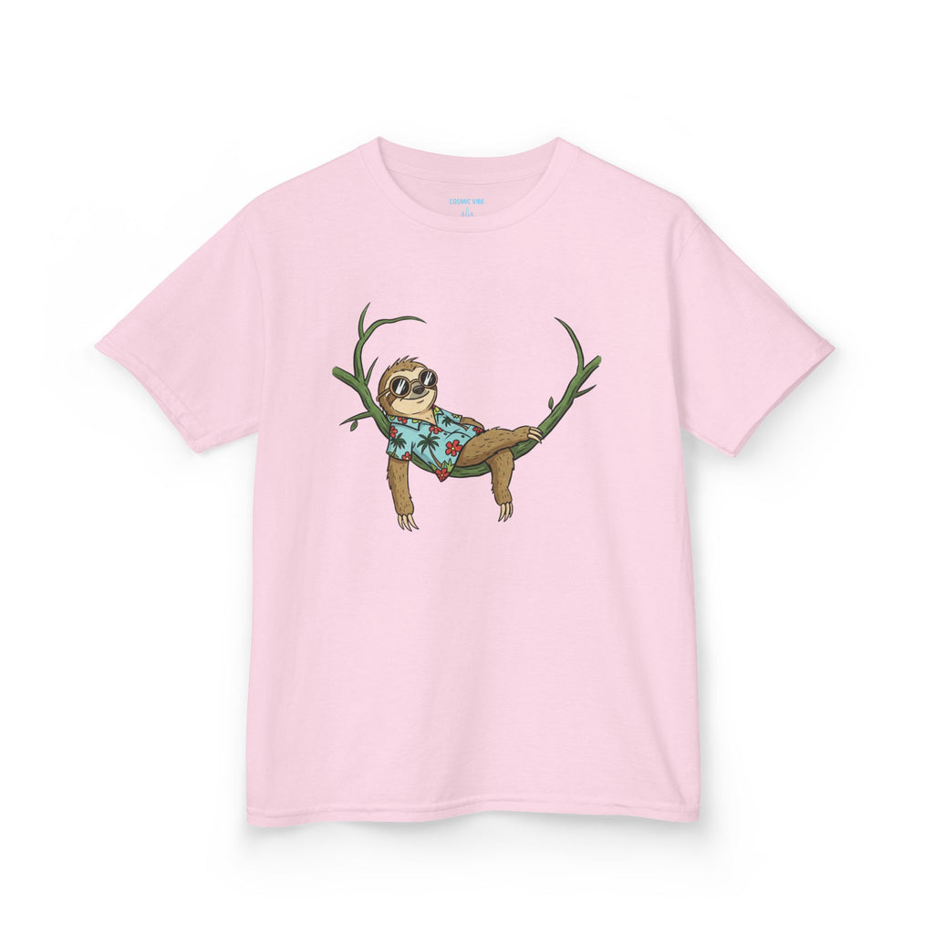 Chilling Sloth kids tee