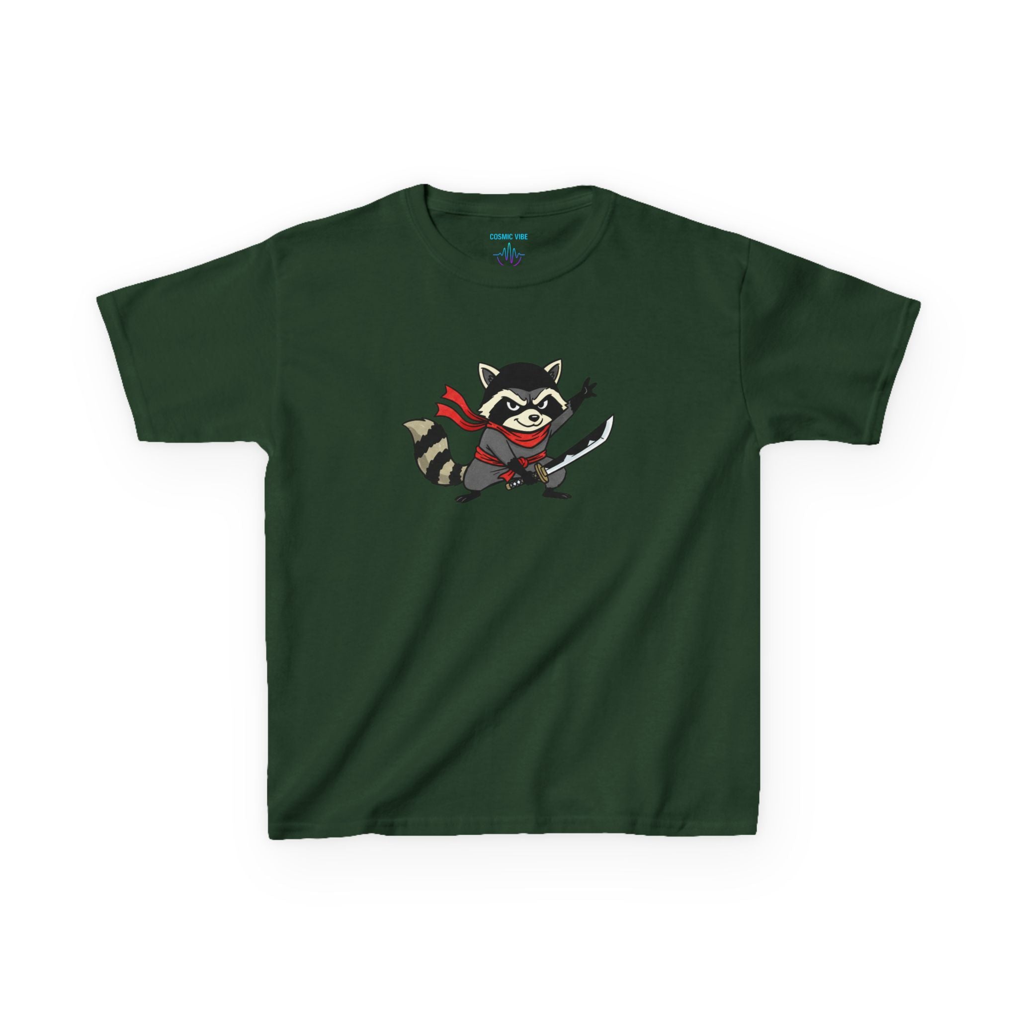 Ninja Raccoon Kids Tee