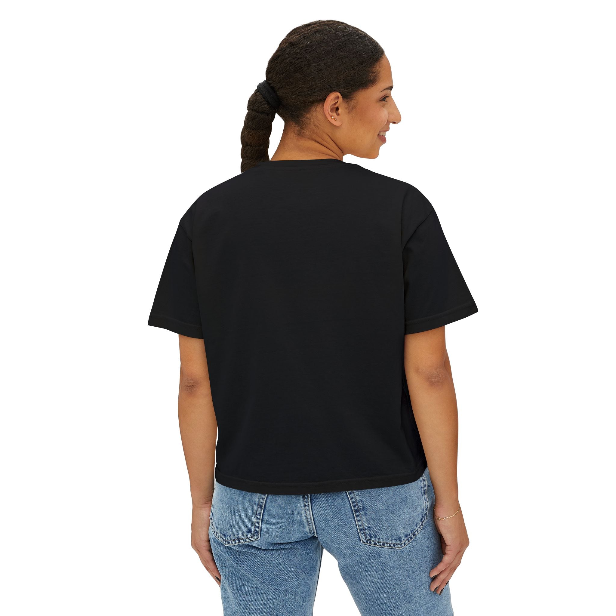 Psychedelic Vibe Boxy Tee