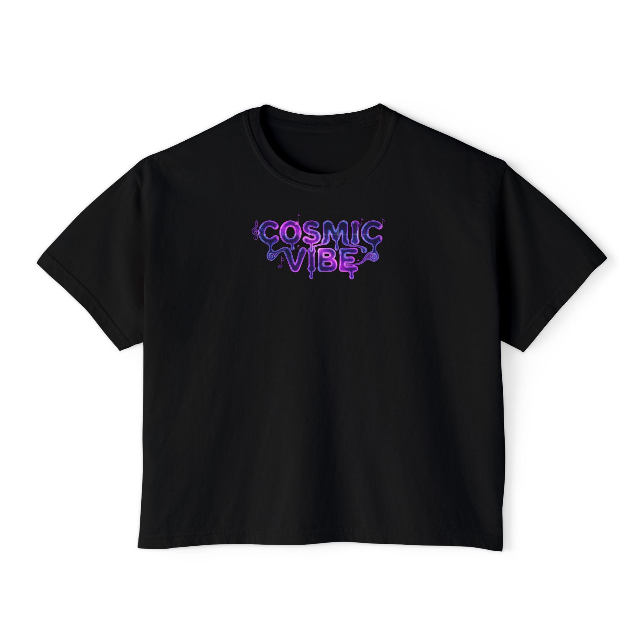 Psychedelic Vibe Boxy Tee