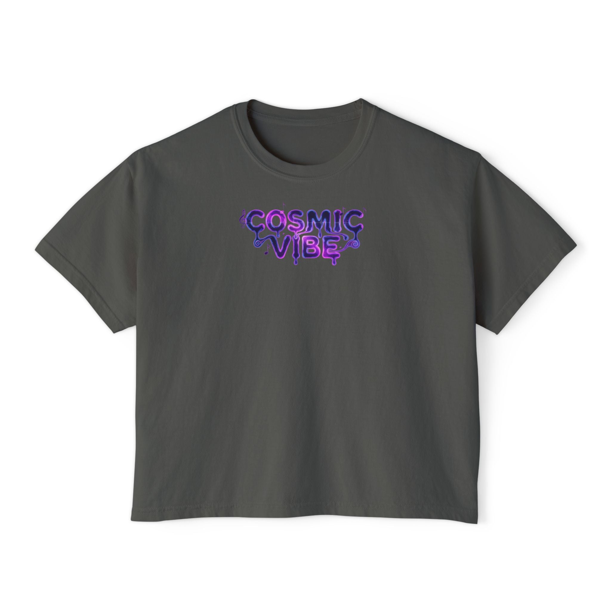 Psychedelic Vibe Boxy Tee