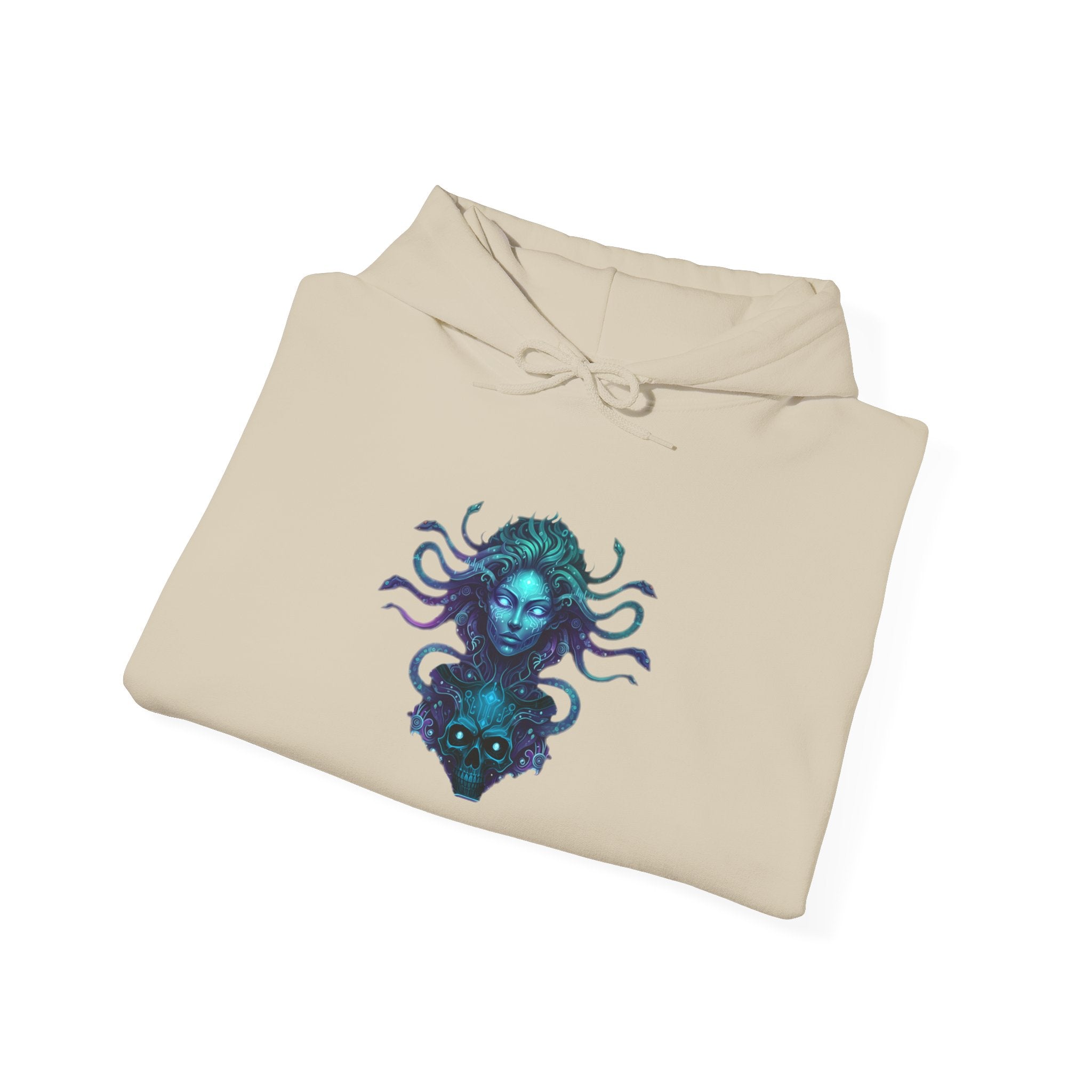 Cosmic Medusa-Skull Hoodie