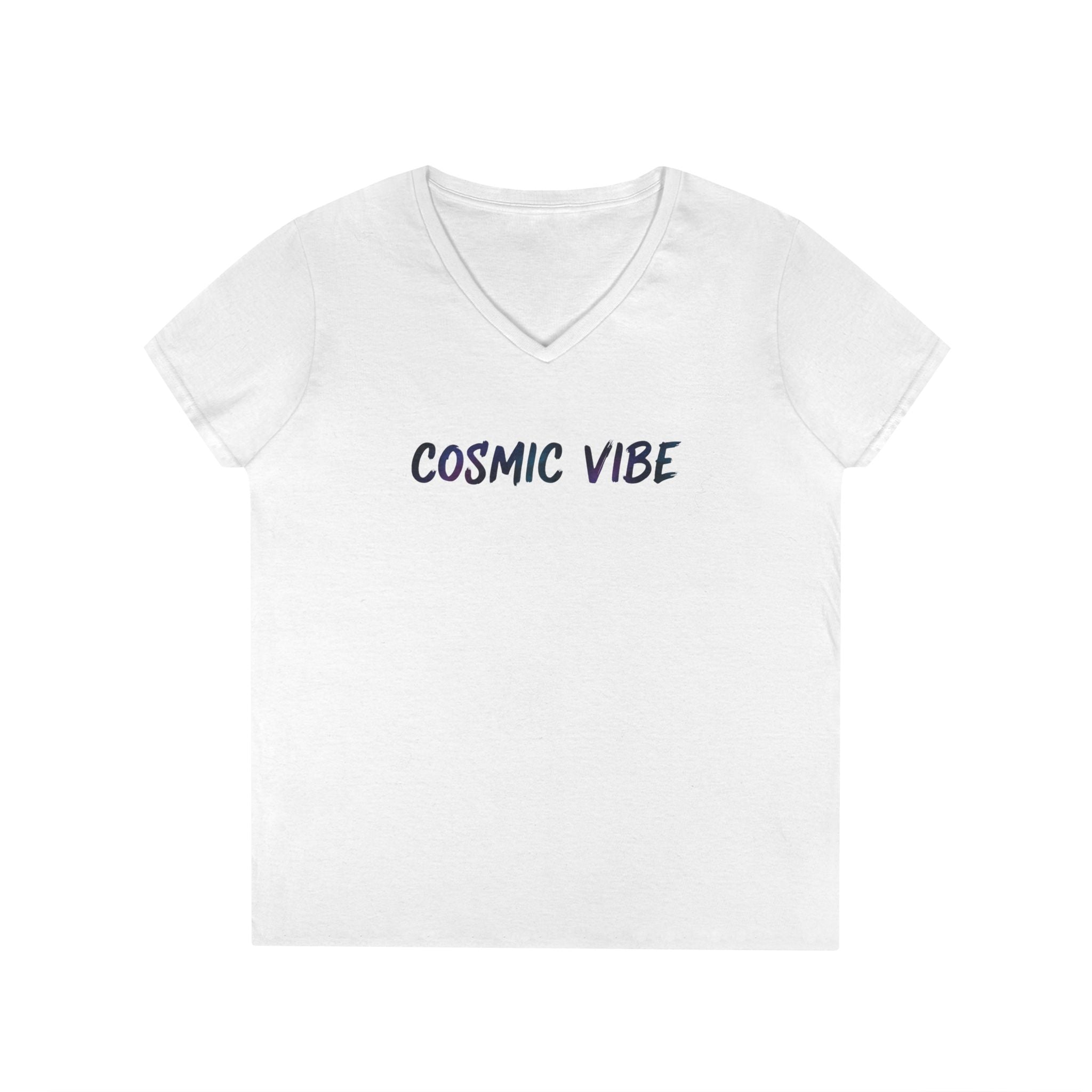 Brush Logo  V-Neck
