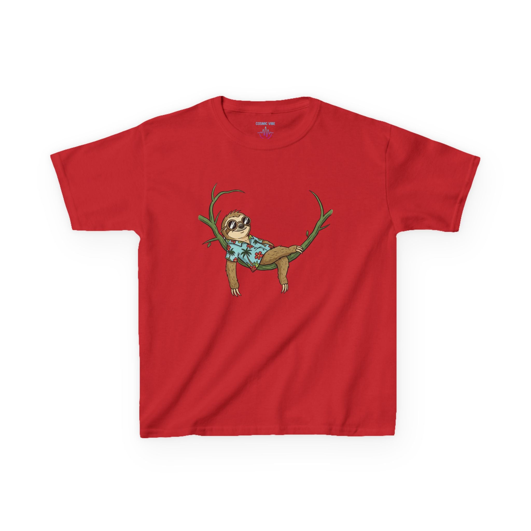 Chilling Sloth kids tee