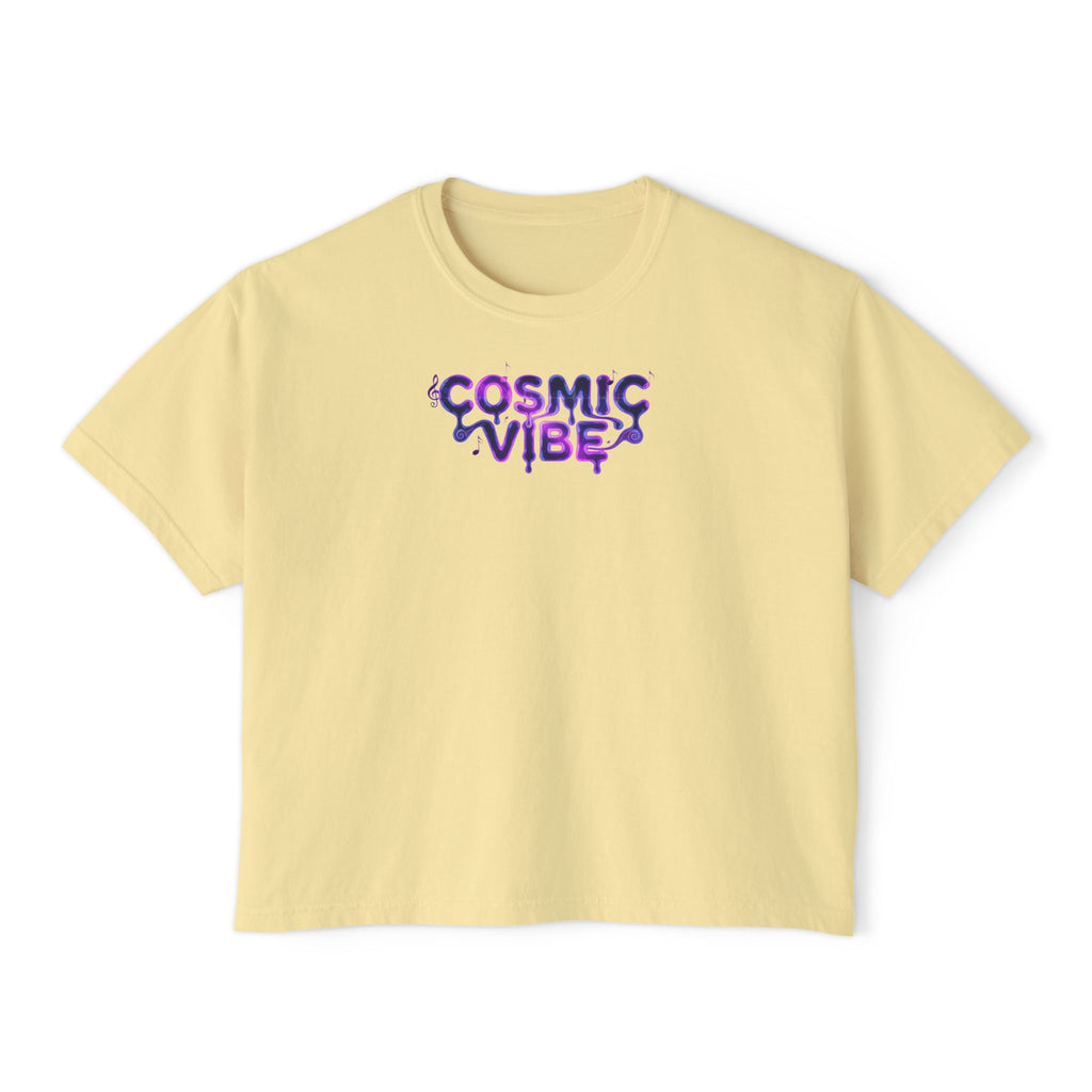 Psychedelic Vibe Boxy Tee