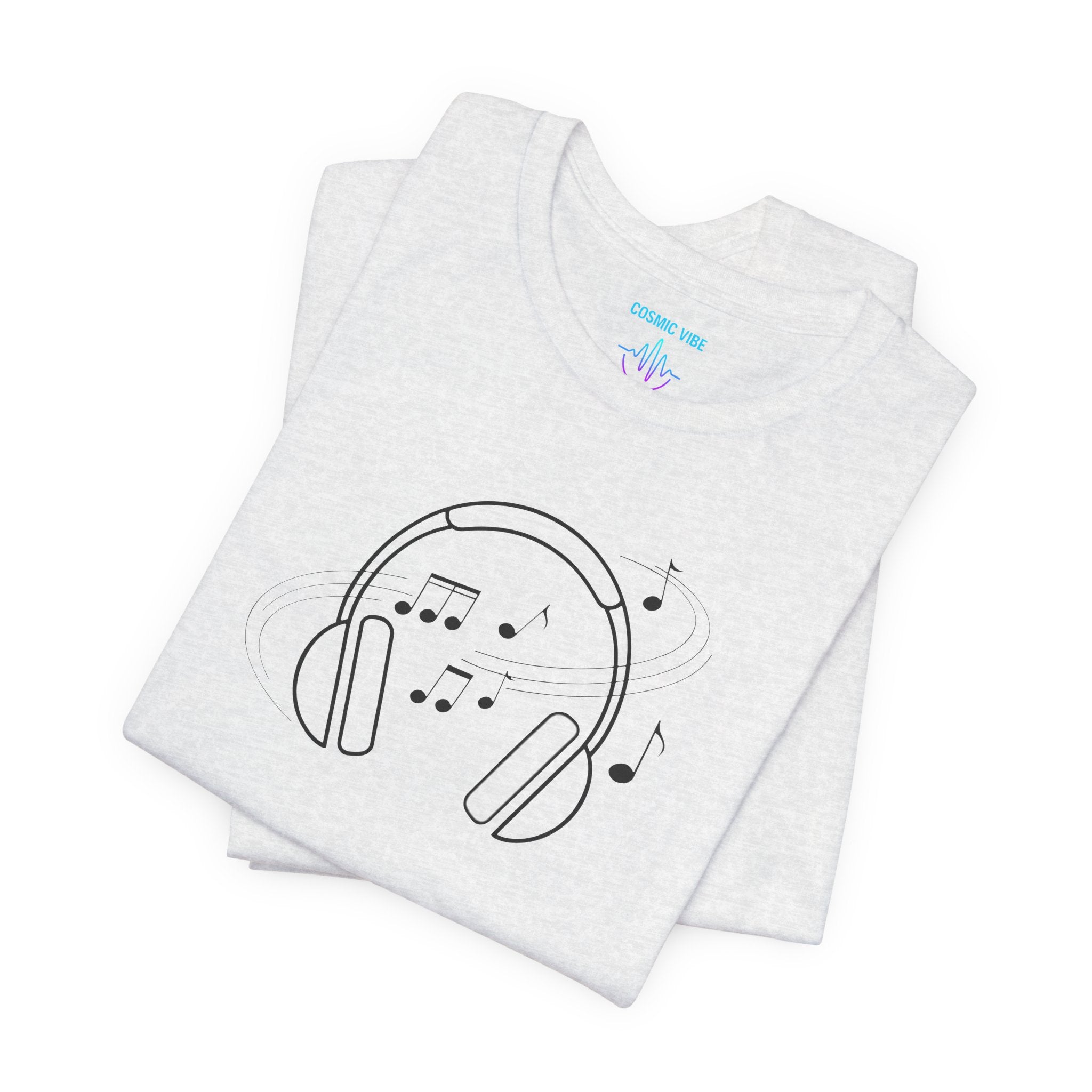 Music Headphones black logo