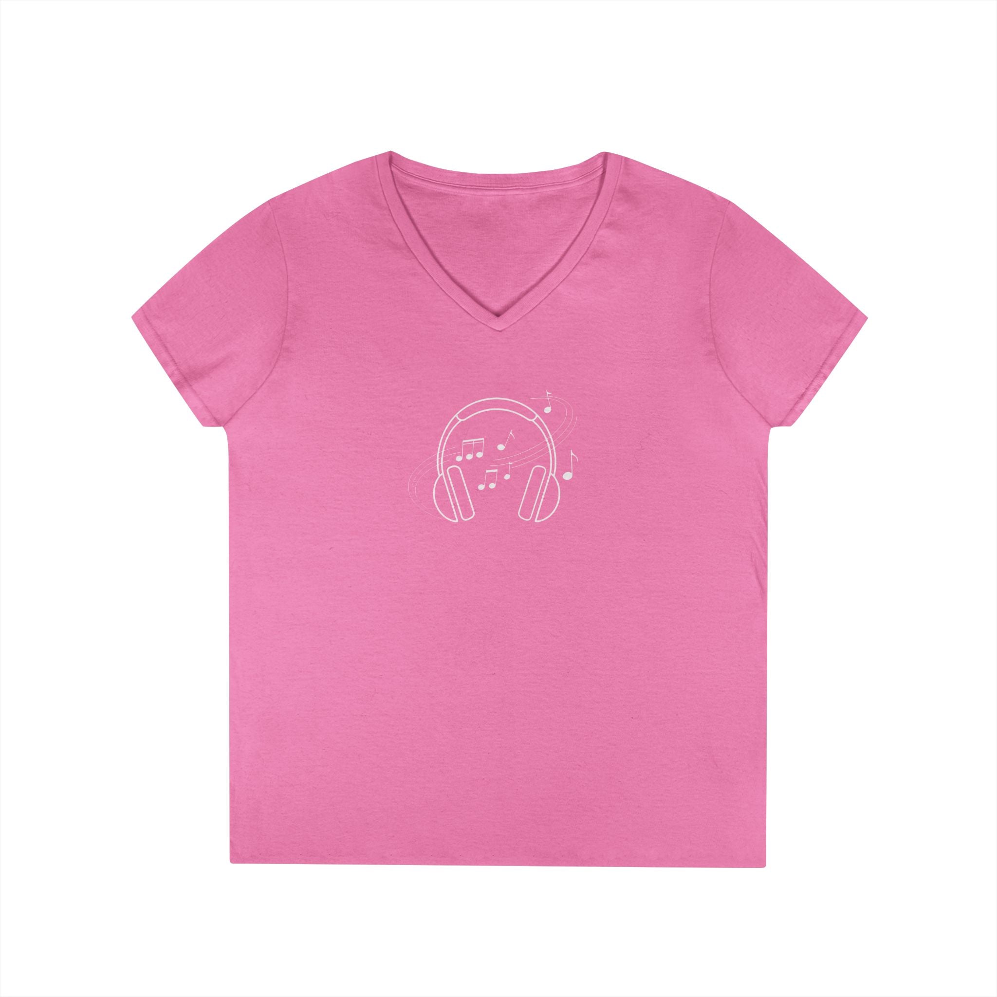 Music Headphones V-Neck