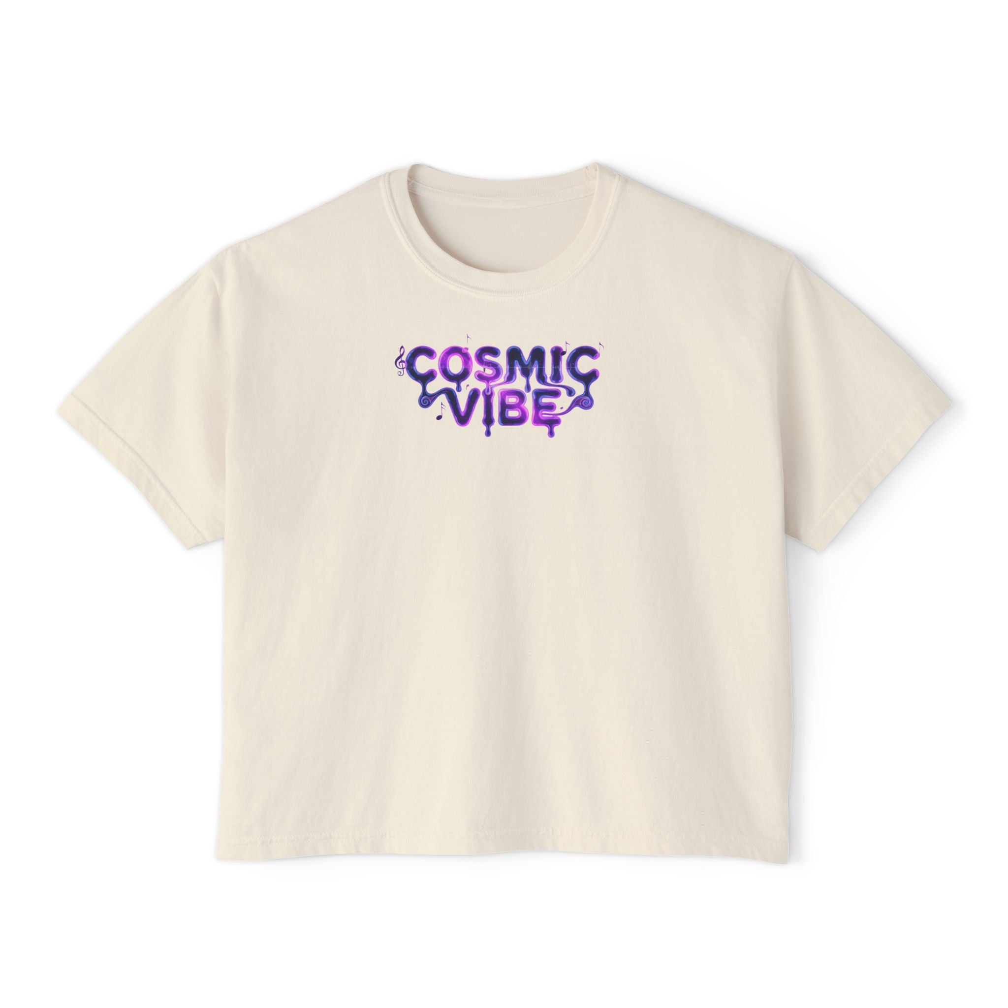 Psychedelic Vibe Boxy Tee