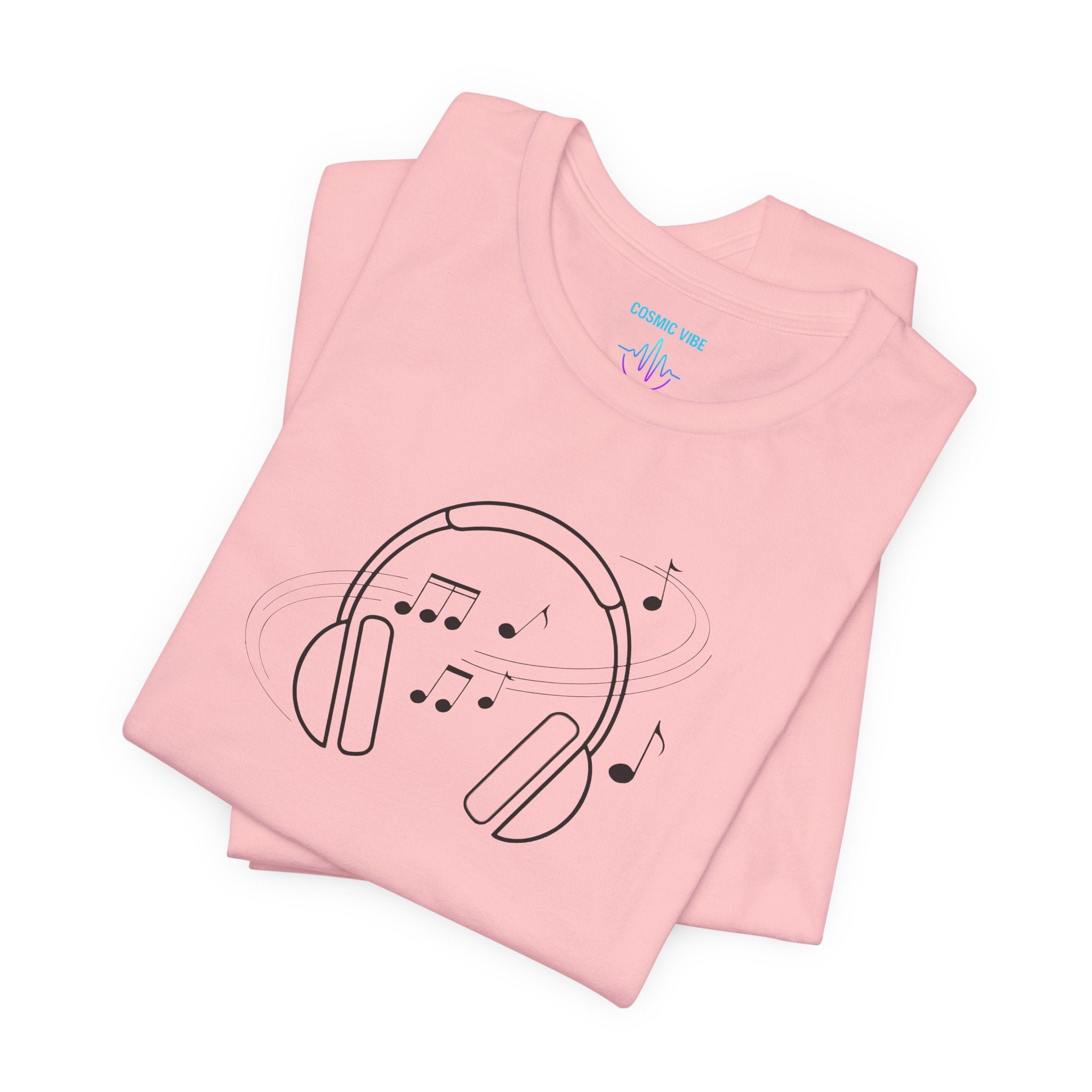 Music Headphones black logo