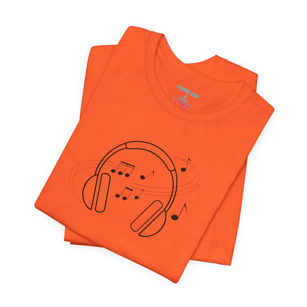 Music Headphones black logo